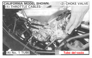 Honda VTR250 - Scottoiler conexión al vacío